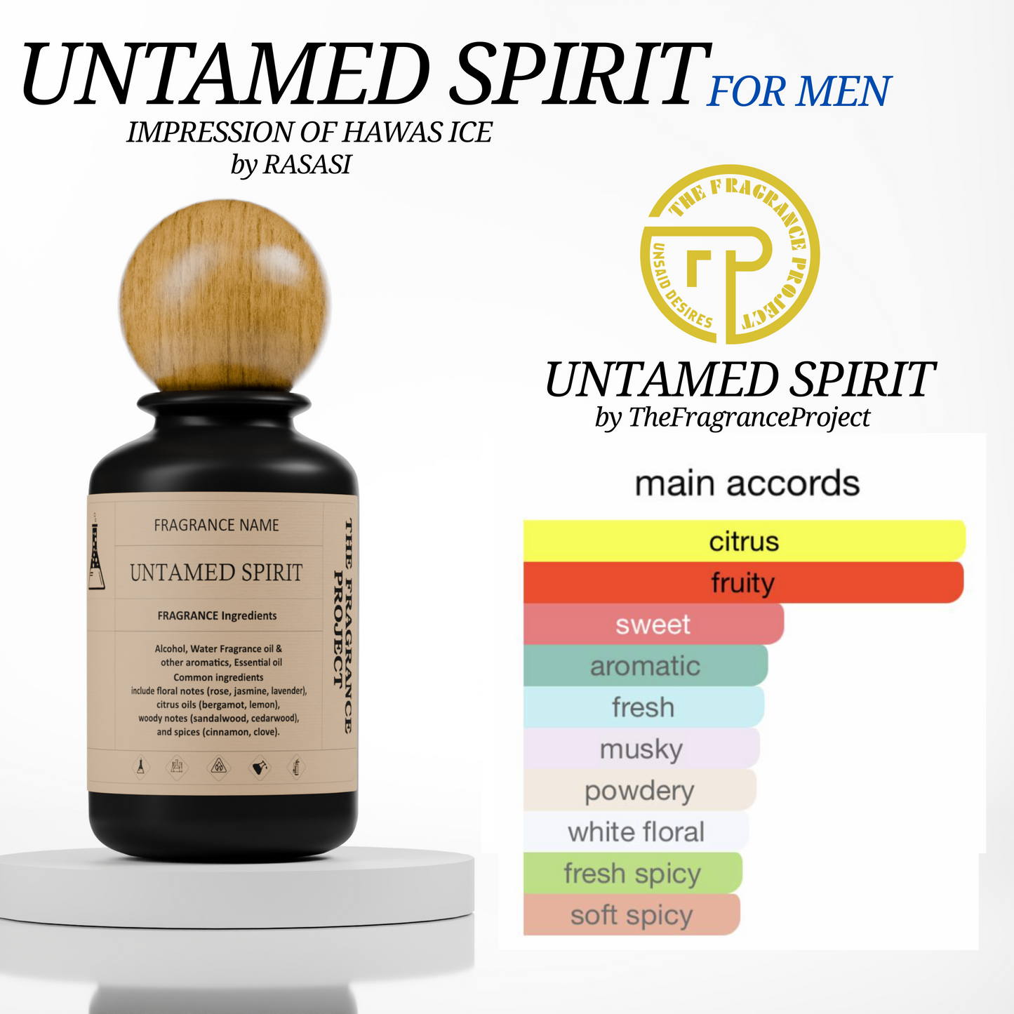 Untamed Spirit (Impression of Hawas Ice by Rasasi)