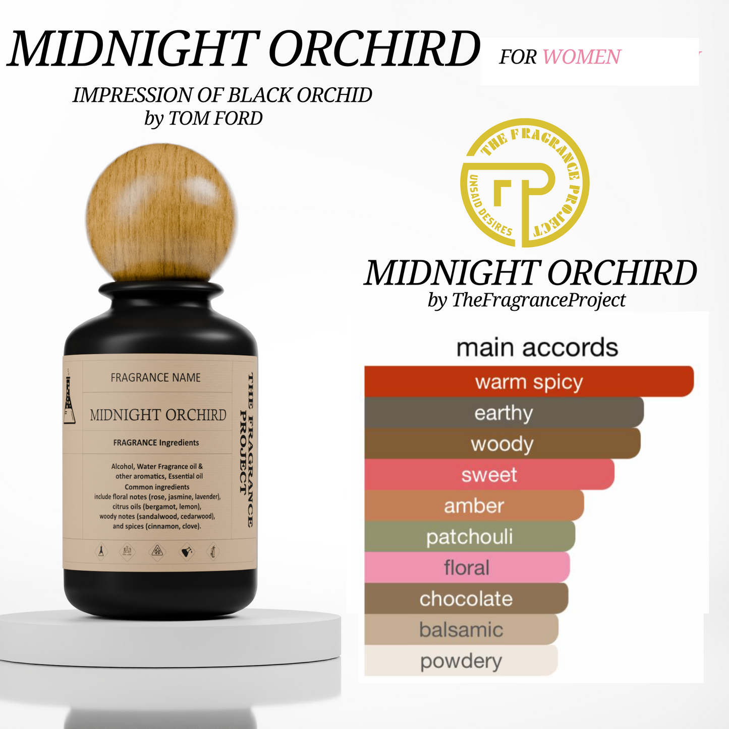 Midnight Orchid (Impression of Tomford black orchird)
